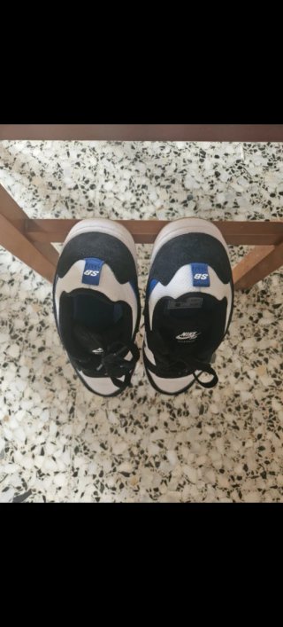 Zapatillas Nike SB Alleyoop Negras Blancas