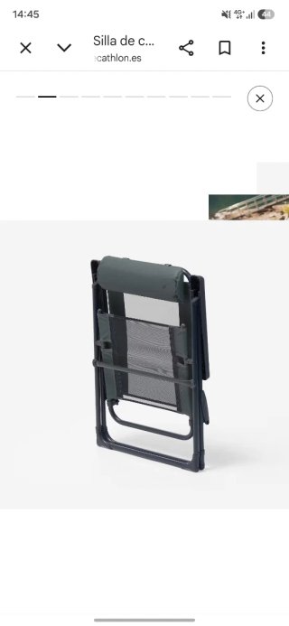 Silla de camping plegable Decathlon