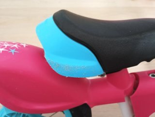 Bicicleta infantil 2 en 1 rosa
