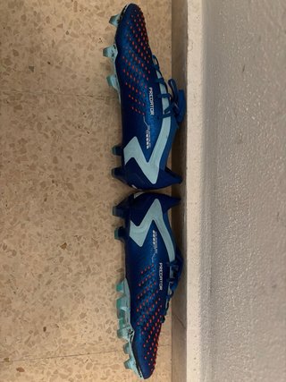 Zapatillas Adidas Predator Fútbol Azul/Naranja