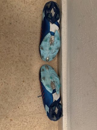 Zapatillas Adidas Predator Fútbol Azul/Naranja