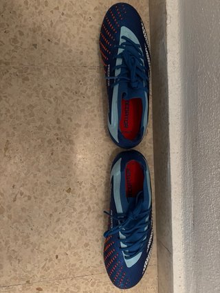 Zapatillas Adidas Predator Fútbol Azul/Naranja