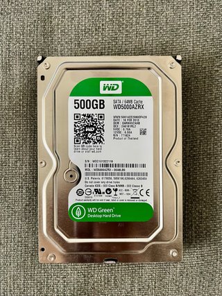 Disco Duro WD Green 500GB WD5000AZRX