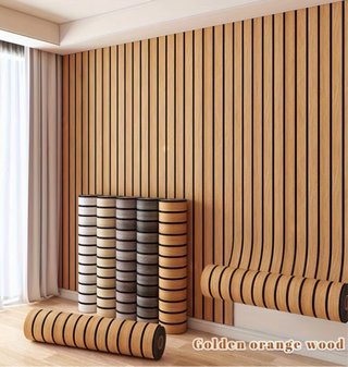 Elegantes Paneles Pared 3D Autoadhesivos 300x40cm!