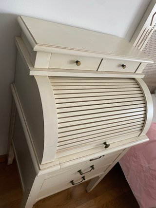Escritorio Secreter Madera Persiana