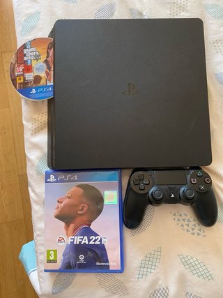 PS4 1tb(PlayStation 4) Negra + Juegos