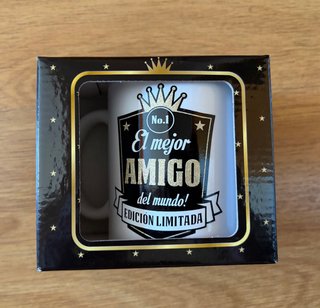 Taza El mejor amigo del mundo Edición Limitada