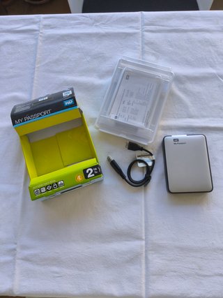 WD My Passport 2TB Disco Duro Externo