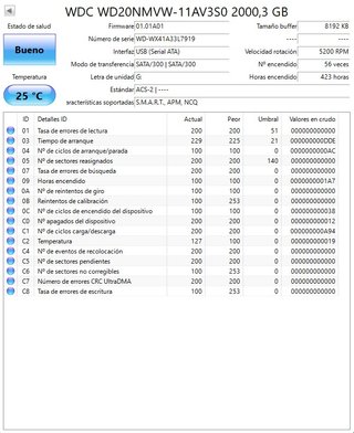 WD My Passport 2TB Disco Duro Externo