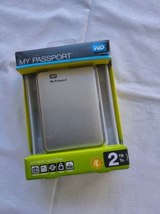 WD My Passport 2TB Disco Duro Externo
