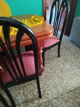 Conjunto de 6 sillas de comedor