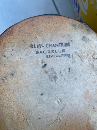 Antigua Jarra Chantrier Ile D'Oleron artesanal FR,
