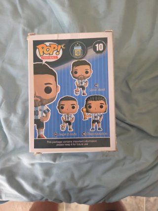 Funko Pop Lionel Messi 10 Football