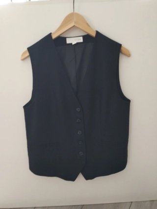 Chaleco Zara Negro
