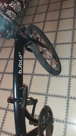Bicicleta plegable B Fold negra
