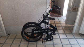 Bicicleta plegable B Fold negra