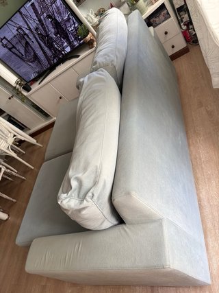 Sofá cama 2 plazas gris