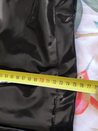 Impermeable Negro Forrado