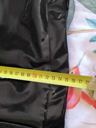 Impermeable Negro Forrado