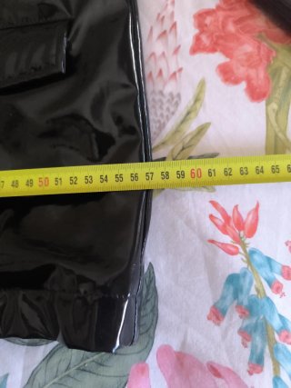 Impermeable Negro Forrado