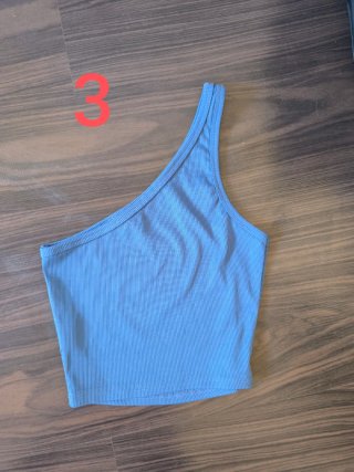 Pack 10 Tops Blancos Talla Única