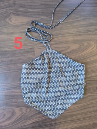 Pack 10 Tops Blancos Talla Única