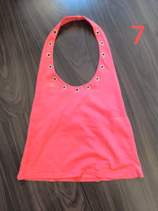 Pack 10 Tops Blancos Talla Única