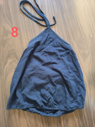 Pack 10 Tops Blancos Talla Única