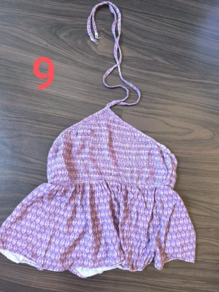 Pack 10 Tops Blancos Talla Única