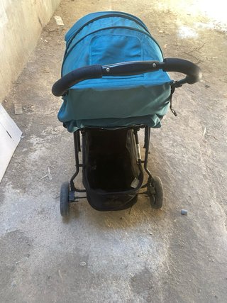Silla de paseo Asalvo y trona bebé ikea