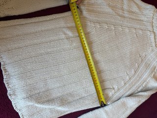 Jersey de cuello alto beige