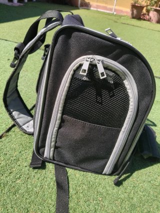 Transportín mochila para mascotas