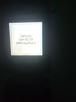 Samsung SGH-B270i Libre + Cargador