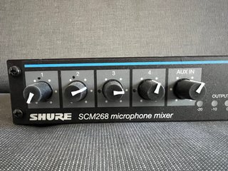Shure SCM268 Mezclador de Micrófonos