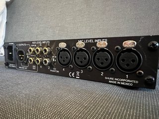 Shure SCM268 Mezclador de Micrófonos