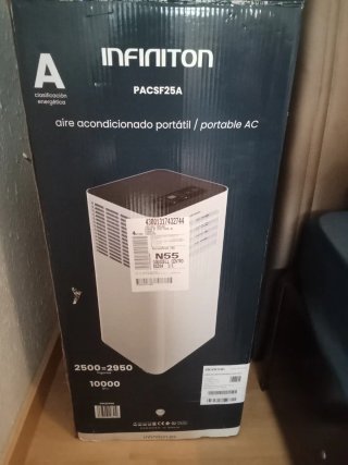 Aire Acondicionado Portátil INFINITON PACSF25A