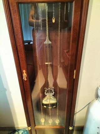 Reloj Festina de pie madera maciza