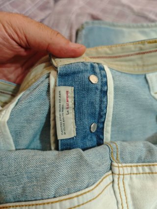 Pantaloncini Jeans Uomo Blu