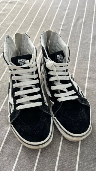 Vans Sk8-Hi Zapatillas Estampado Llamas talla 33