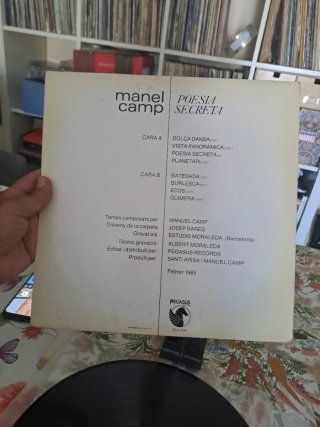 Manel Camp - Piano Solos LP (1985)