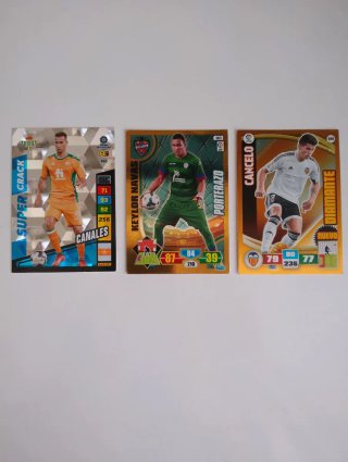 Lote cromos Adrenalyn XL Canales Navas Cancelo