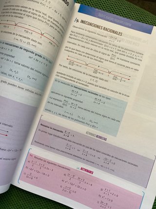 Matemáticas I, 1o bachillerato