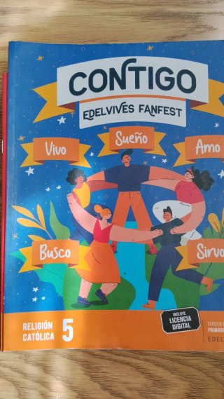 Libros texto 5 primaria,Colegio Pablo VI, Avila