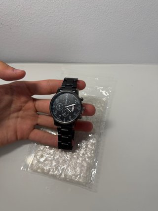 Reloj Negro Elegante