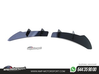 AÑADIDO DIFUSOR TRASERO VOLKSWAGEN GOLF 6 R20 2008-2012 NEGRO BRILLO