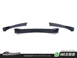 SPOILER DELANTERO PARA BMW SERIE 5 E60 M5 2003-2010 NEGRO BRILLO
