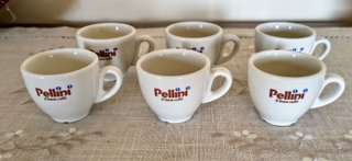 Sei tazzine Pellini caffè