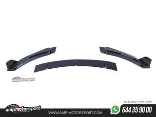 SPOILER DELANTERO PARA MAZDA MX5 2008-2014 NEGRO BRILLO