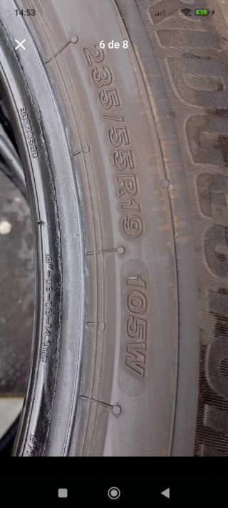 Bridgestone 235/55/19 105W Neumático