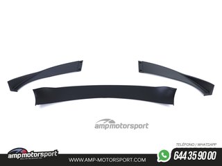 SPOILER DELANTERO PARA BMW SERIE 5 E60/61 2003-2010 NEGRO MATE